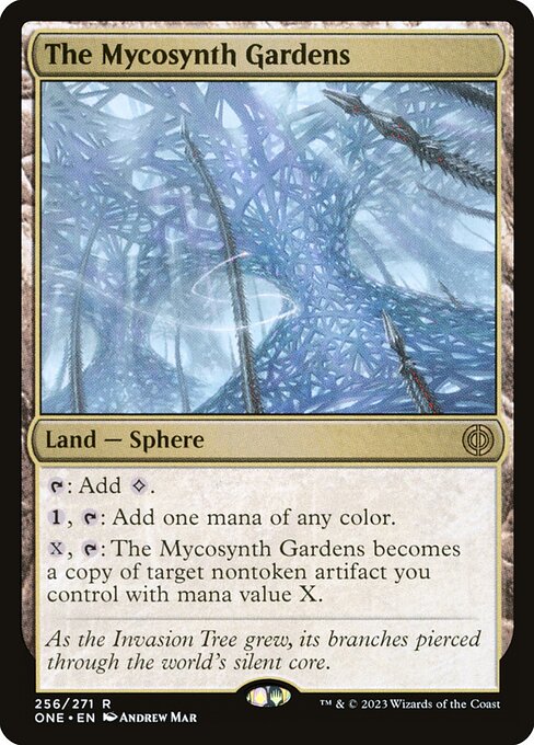 The Mycosynth Gardens (256) (Foil) - Phyrexia: All Will Be One - Game On