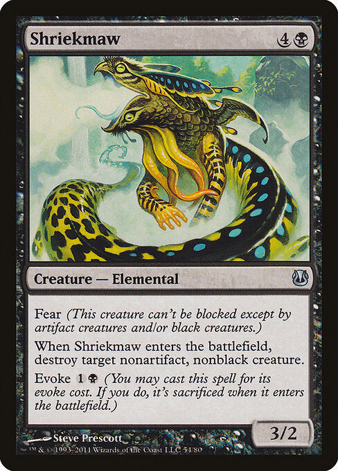 Shriekmaw (54) - Duel Decks: Ajani vs. Nicol Bolas - Game On