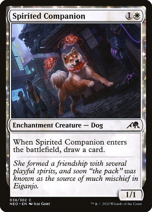 Spirited Companion (38) - Kamigawa: Neon Dynasty - Game On