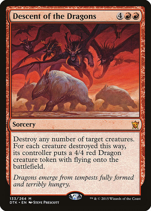 Descent of the Dragons (133) - Dragons of Tarkir - Game On