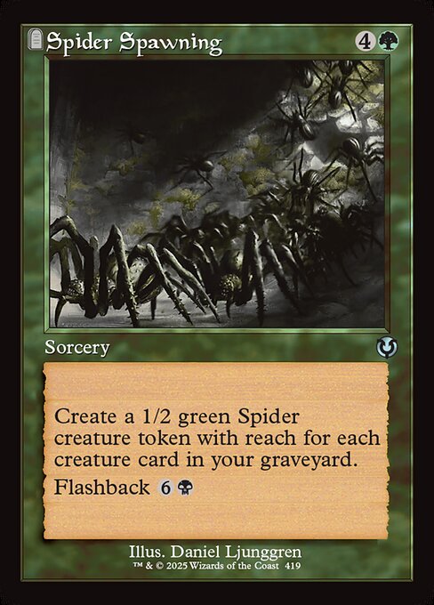 Spider Spawning (419) - Innistrad Remastered - Game On
