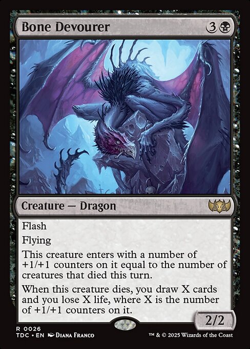 Bone Devourer (26) - Tarkir: Dragonstorm Commander - Game On