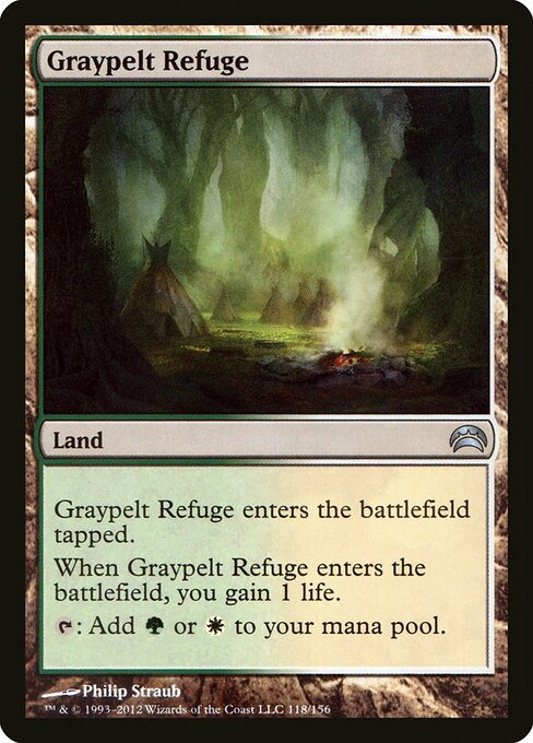 Graypelt Refuge (118) - Planechase 2012 - Game On