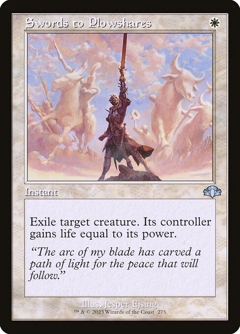 Swords to Plowshares (275) - Dominaria Remastered - Game On