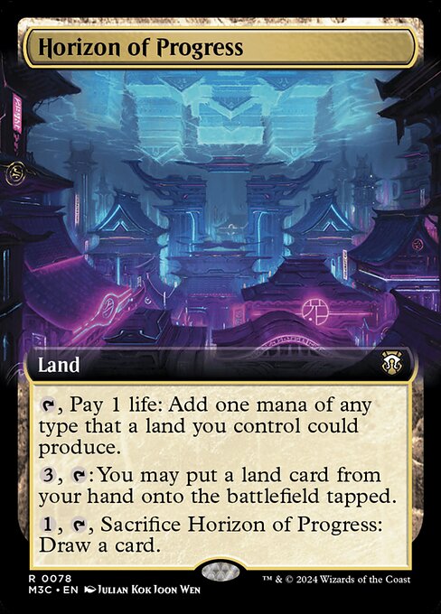 Horizon of Progress (78) - EXTENDED ART - Modern Horizons 3 Commander - Game On