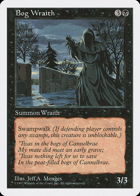 Bog Wraith (147) - Fifth Edition - Game On