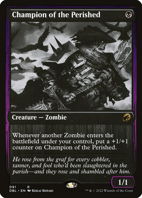 Champion of the Perished (91) - Innistrad: Double Feature - Game On