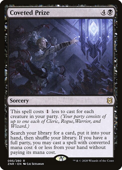 Coveted Prize (95) - Zendikar Rising - Game On