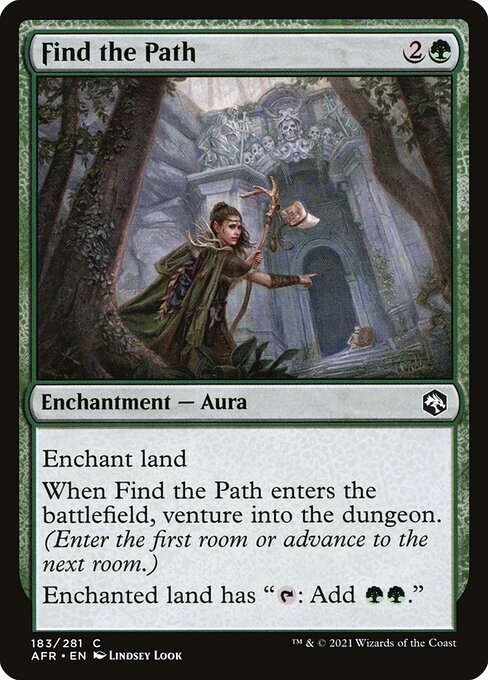 Find the Path (183) (Foil) - Adventures in the Forgotten Realms - Game On