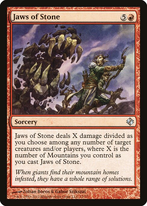 Jaws of Stone (72) - Duel Decks: Venser vs. Koth - Game On