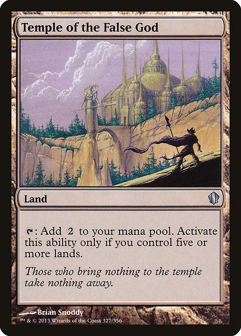 Temple of the False God (327) - Commander 2013 - Game On