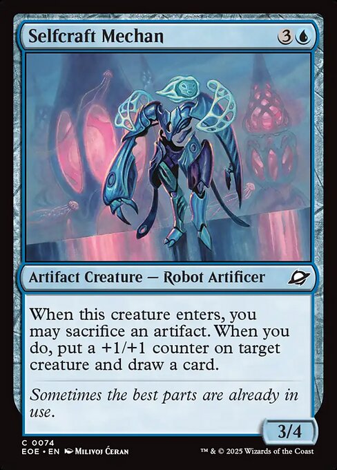 Selfcraft Mechan (74) (Foil) - Edge of Eternities - Game On