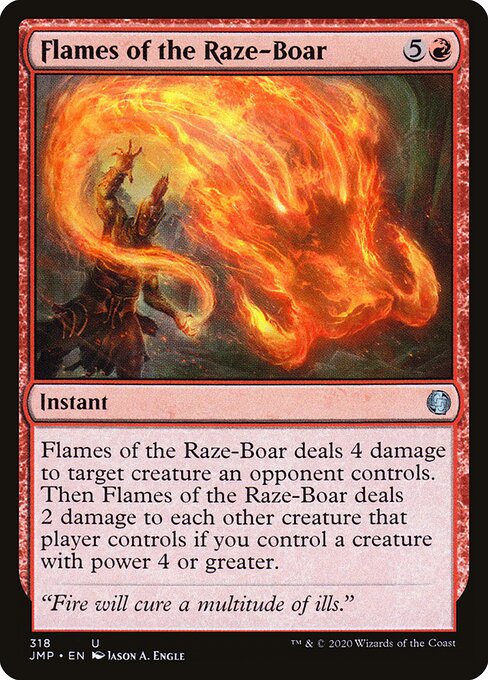 Flames of the Raze-Boar (318) - Jumpstart - Game On