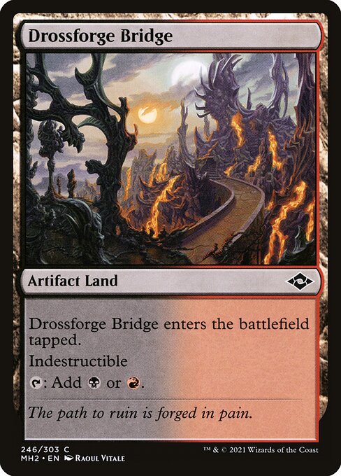 Drossforge Bridge (246) (Foil) - Modern Horizons 2 - Game On