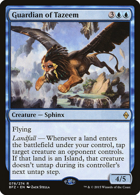 Guardian of Tazeem (78) (Foil) - Battle for Zendikar - Game On