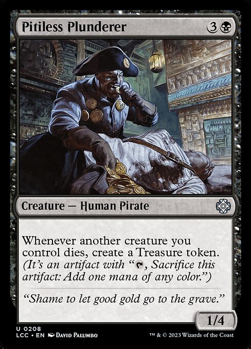 Pitiless Plunderer (208) - The Lost Caverns of Ixalan Commander - Game On