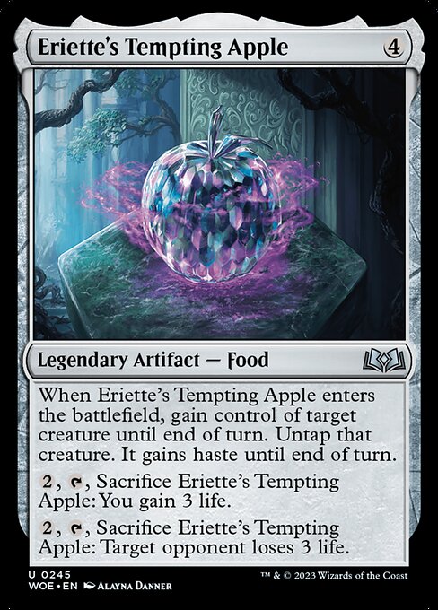 Eriette's Tempting Apple (245) - Wilds of Eldraine - Game On