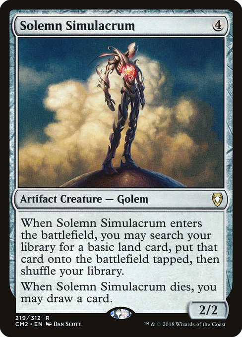 Solemn Simulacrum (219) - Commander Anthology Volume II - Game On