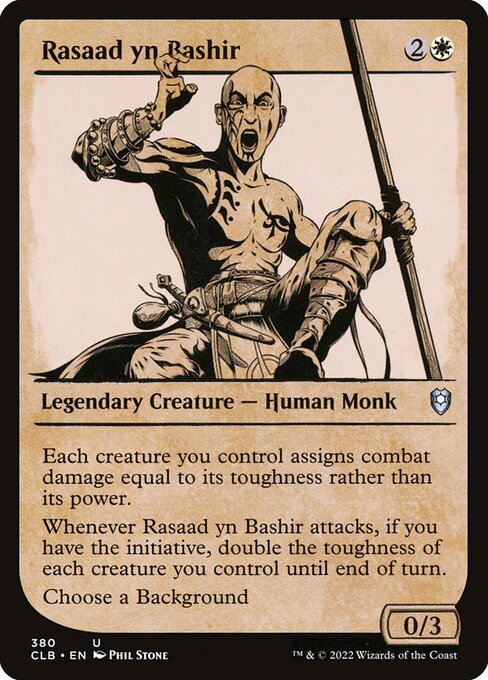 Rasaad yn Bashir (380) - SHOWCASE - Commander Legends: Battle for Baldur's Gate - Game On