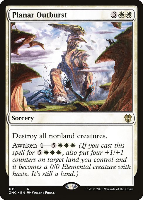 Planar Outburst (19) - Zendikar Rising Commander - Game On