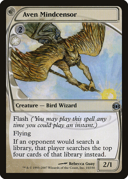 Aven Mindcensor (18) (Foil) - Future Sight - Game On