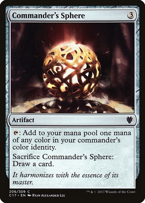 Commander's Sphere (206) - Commander 2017 - Game On