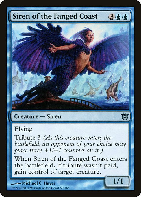 Siren of the Fanged Coast (50) - Born of the Gods - Game On