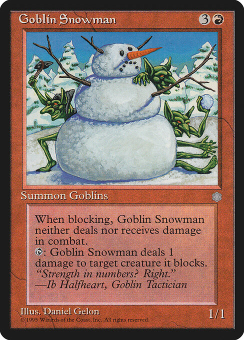 Goblin Snowman (191) - Ice Age - Game On