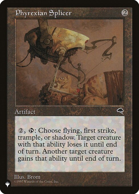 Phyrexian Splicer (TMP-303) - The List - Game On