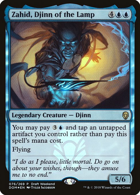 Zahid, Djinn of the Lamp (76) (Foil) - Dominaria Promos - Game On