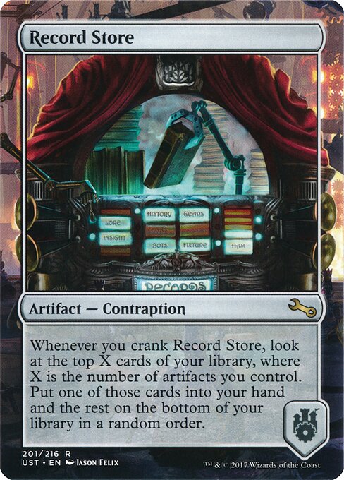 Record Store (201) - BORDERLESS - FULL ART - Unstable - Game On
