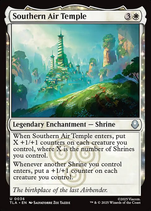 Southern Air Temple (36) (Foil) - Avatar: The Last Airbender - Game On
