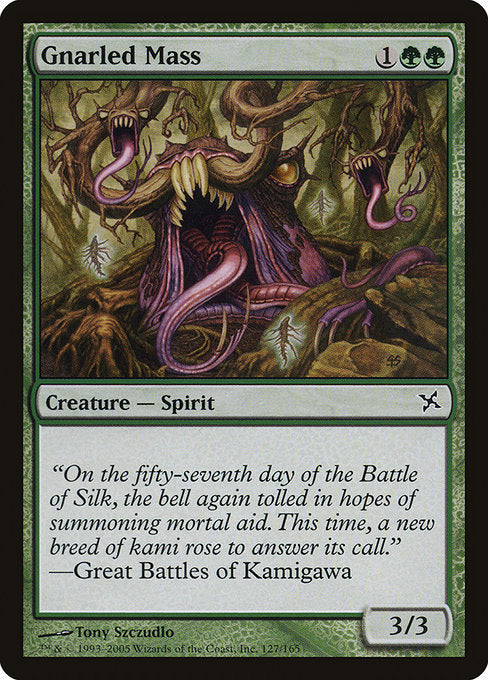 Gnarled Mass (127) - Betrayers of Kamigawa - Game On