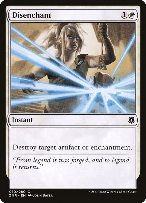 Disenchant (10) (Foil) - Zendikar Rising - Game On