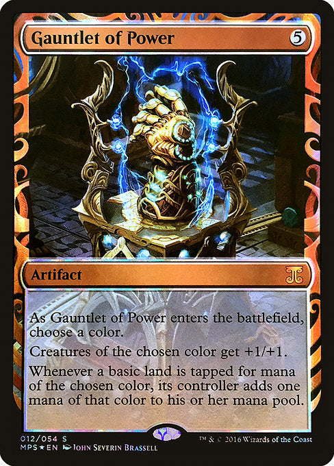 Gauntlet of Power (12) (Foil) - Kaladesh Inventions - Game On