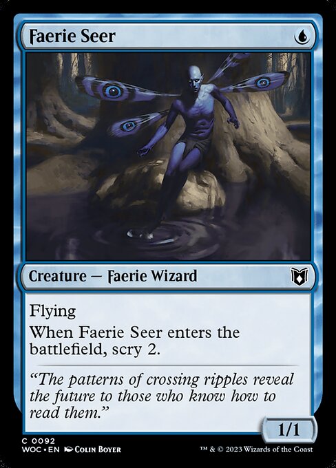 Faerie Seer (92) - Wilds of Eldraine Commander - Game On
