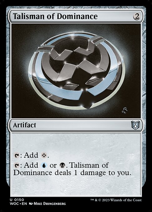 Talisman of Dominance (150) - Wilds of Eldraine Commander - Game On