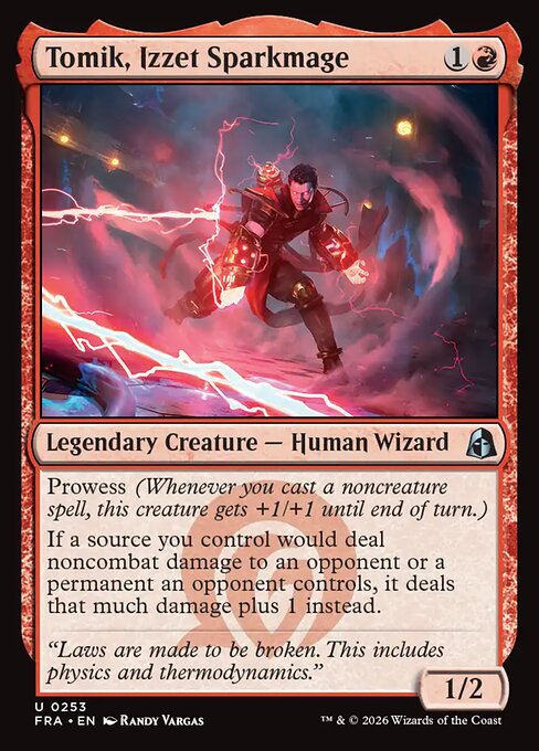 Tomik, Izzet Sparkmage (253) - Reality Fracture - Game On