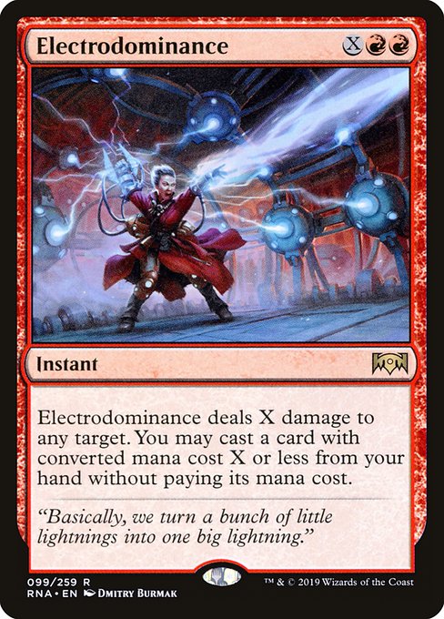 Electrodominance (99) - Ravnica Allegiance - Game On