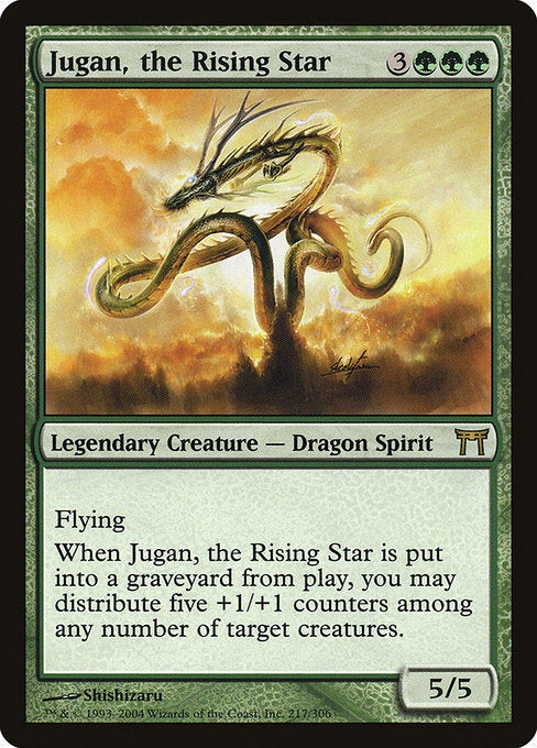 Jugan, the Rising Star (217) - Champions of Kamigawa - Game On