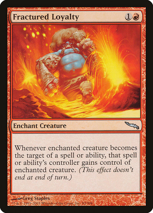 Fractured Loyalty (93) (Foil) - Mirrodin - Game On