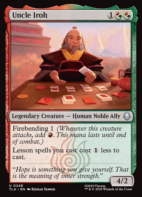 Uncle Iroh (248) (Foil) - Avatar: The Last Airbender - Game On