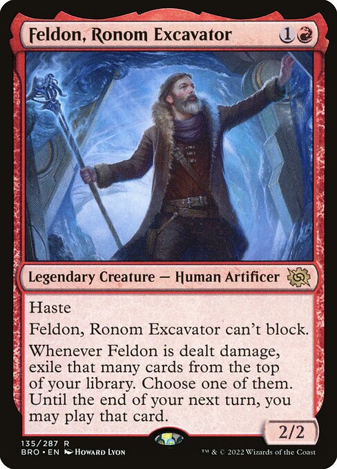 Feldon, Ronom Excavator (135) - The Brothers' War - Game On