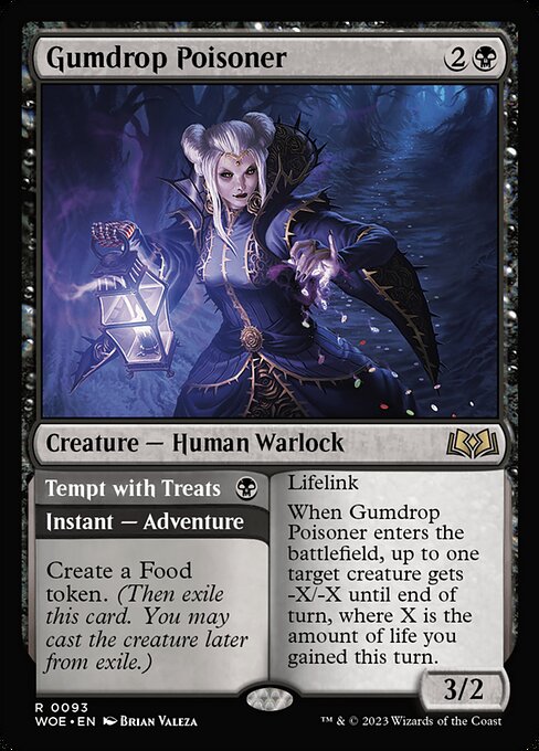 Gumdrop Poisoner // Tempt with Treats (93) - Wilds of Eldraine - Game On