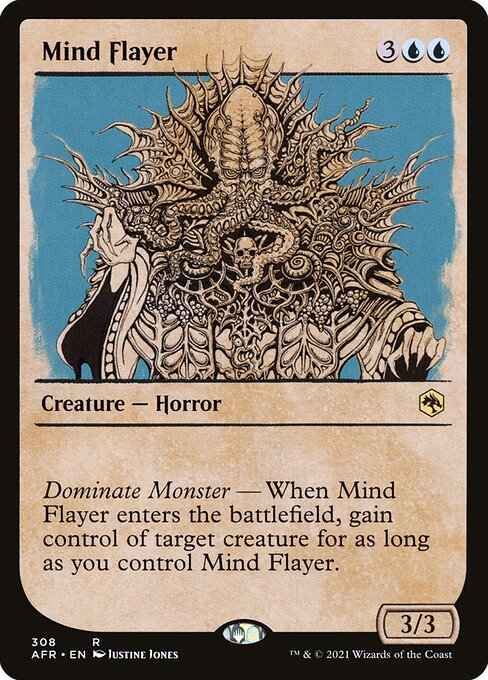 Mind Flayer (308) - SHOWCASE (Foil) - Adventures in the Forgotten Realms - Game On