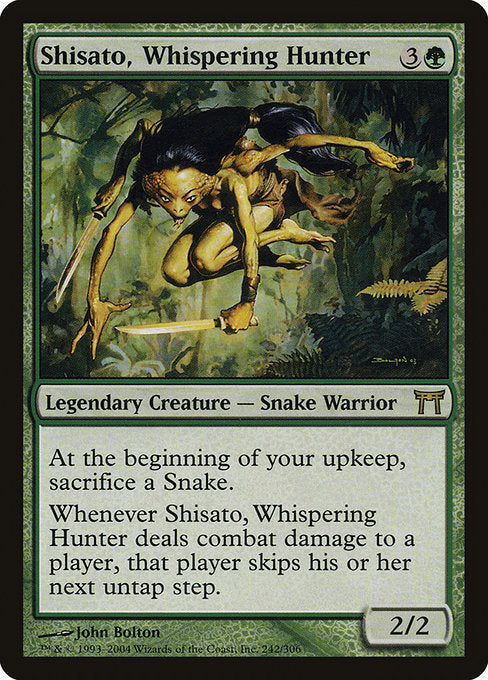 Shisato, Whispering Hunter (242) - Champions of Kamigawa - Game On