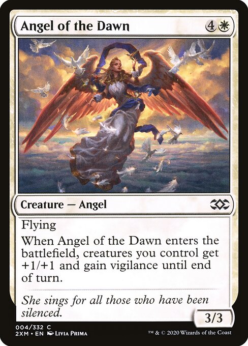 Angel of the Dawn (4) (Foil) - Double Masters - Game On