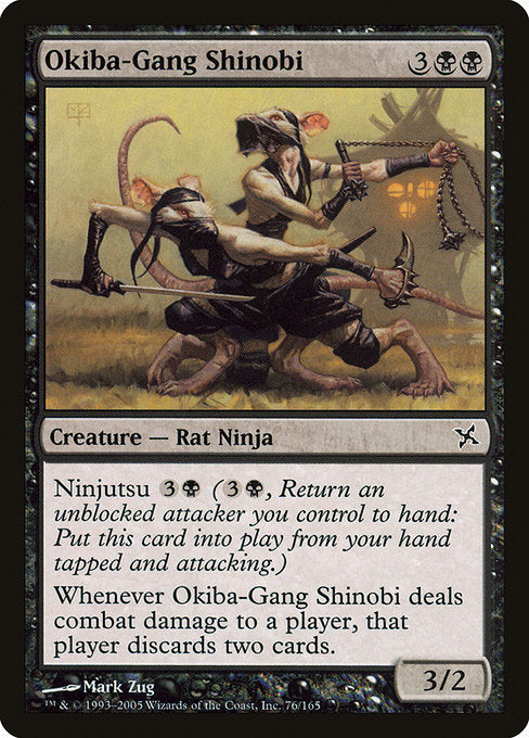 Okiba-Gang Shinobi (76) - Betrayers of Kamigawa - Game On