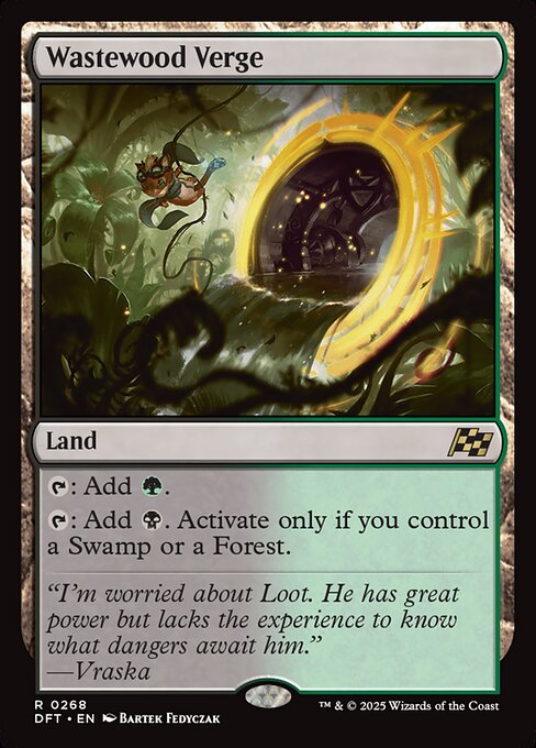 Wastewood Verge (268) (Foil) - Aetherdrift - Game On