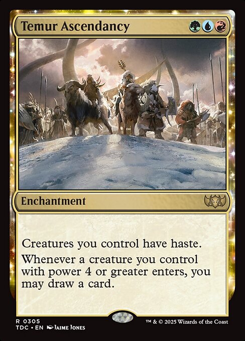 Temur Ascendancy (305) - Tarkir: Dragonstorm Commander - Game On